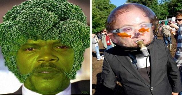 broccoli head meme - Nin