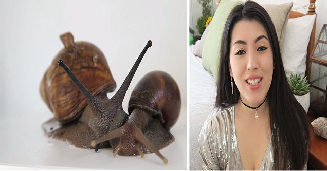 Cute Chick Shows Off Her Huge Snail Trails Feels Video Ebaums World 