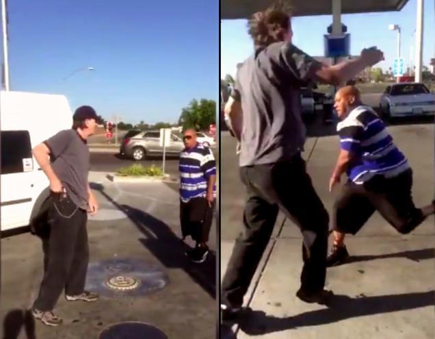 Gas Station Argument Turns Ultra Violent In Mere Moments