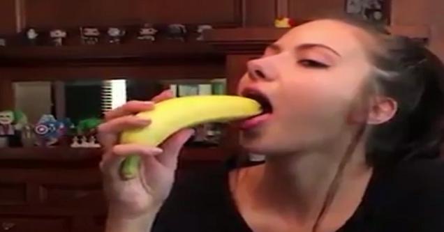 Girl Teases Three Boys With Her Amazing Deep Throat Skills