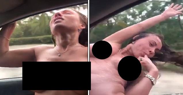 Tourist Hangs Topless Out of Car With Fatal Consequences