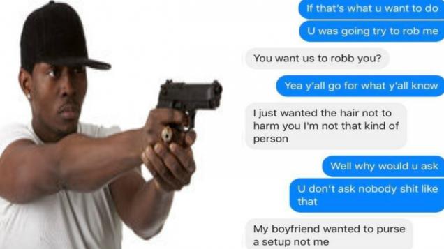 Woman Tried to Set-Up and Rob Wig Seller But Got Called Out.