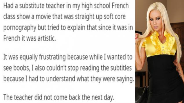 21 Absurd Things Done by Substitute Teachers.