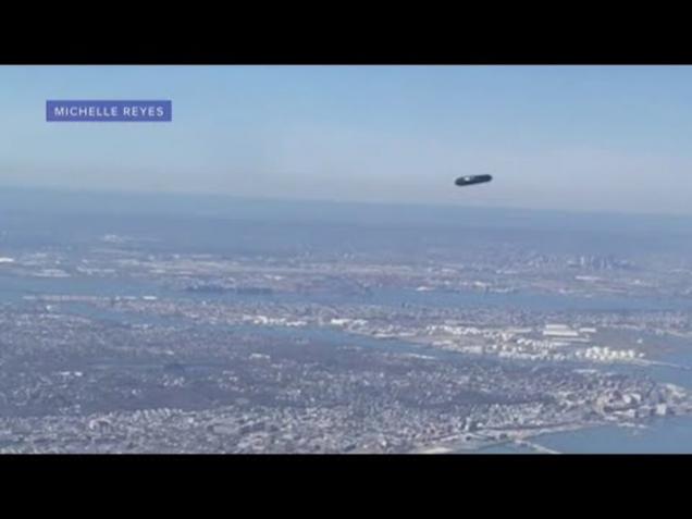 Caught on camera: Possible UFO reported over New York's LaGuardia Airport