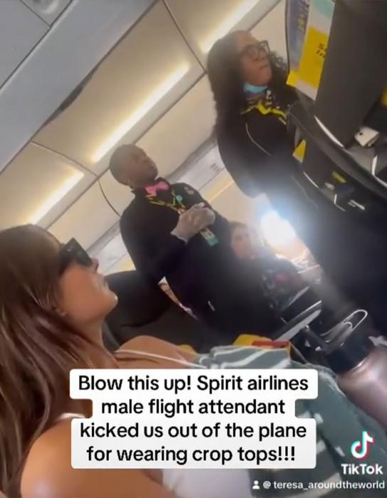 Women Kicked Out Of Plane Due To Their Crop Tops