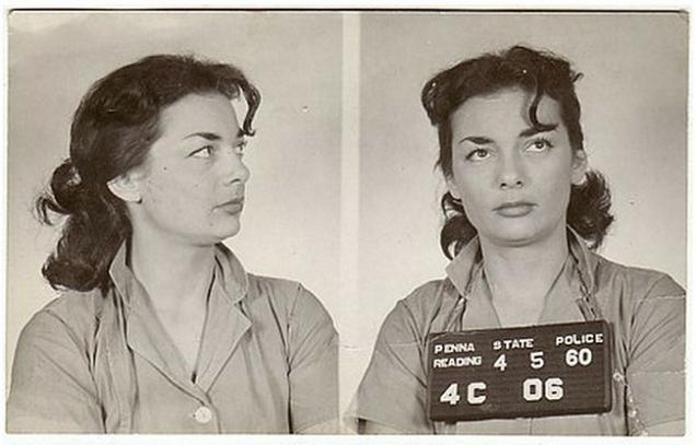 Bad Girl Mugshots From The 1940s-1960s