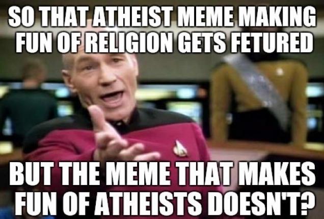 aoki's shave ice - So That Atheist Meme Making Fun Of Religion Gets Fe...
