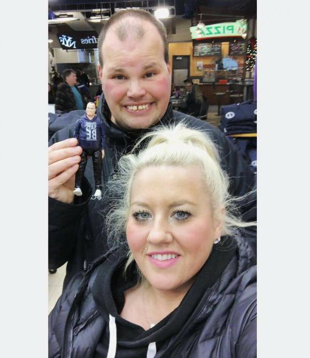 Frankie MacDonald with the Ladies in Late December