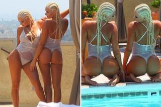 Shannon Twins By The Pool