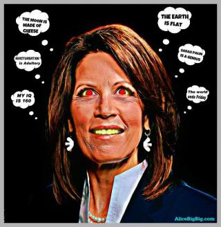 Batshit crazy Bachmann