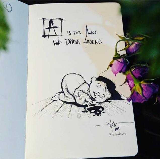 SUper creepy alphabet cartoons