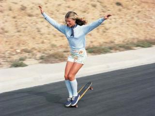 Vintage Skater Girls from the 70's and 80's