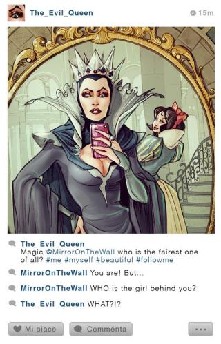 If Disney Characters Had Instagram