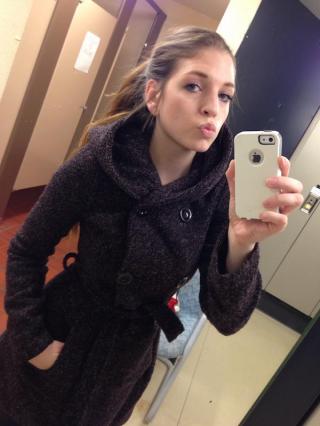 Girls love mirrors and phones