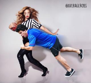 Dude photoshops himself with celebs like Beyonce, Bieber and Drake