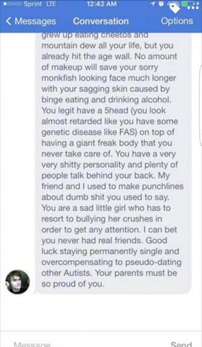 Narcissistic Guy Can't Take Rejection