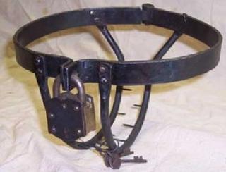 Chastity belts,not just for the ladies