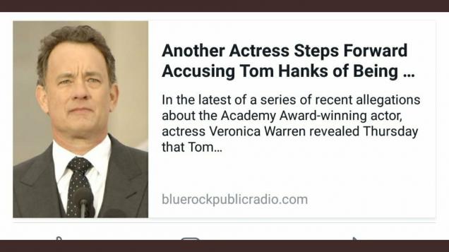 Tom Hanks Gets Ousted By Yet Another Actress