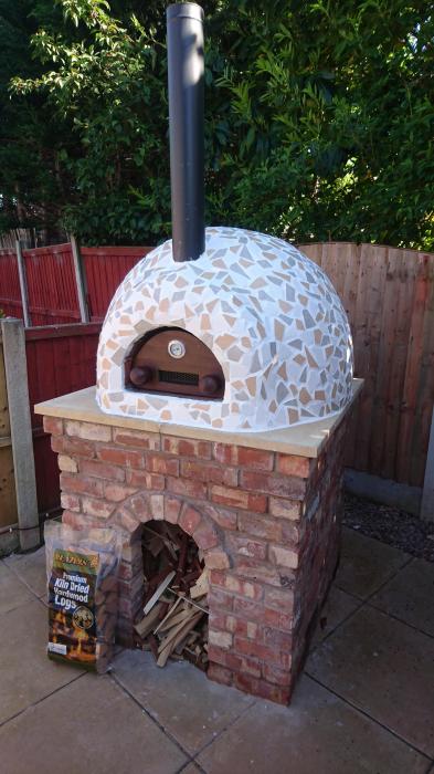 Guy Builds His Wife A Pizza Oven For Their Anniversary