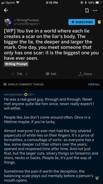 Story About Emotional Scars That Will Blow You Mind