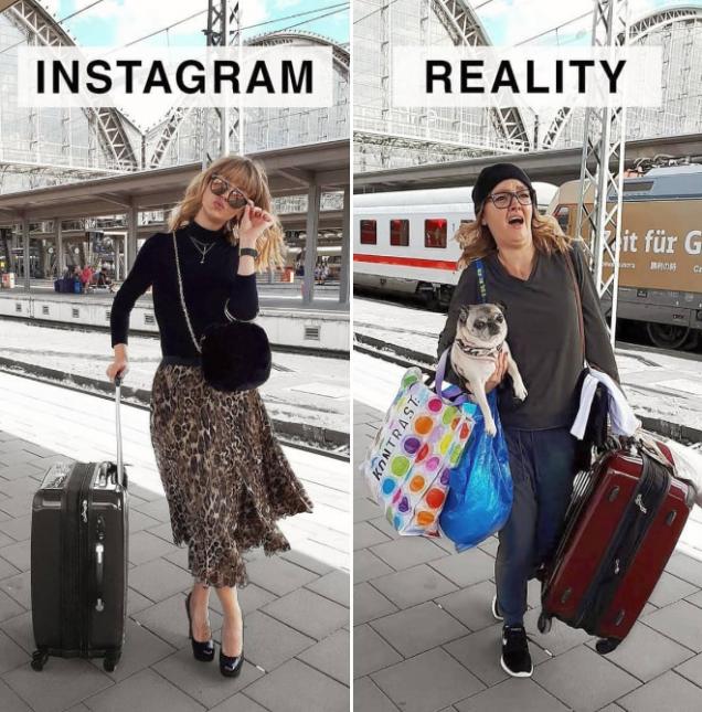 17 Instagram VS Reality Pics That Are Just Perfectly On Point
