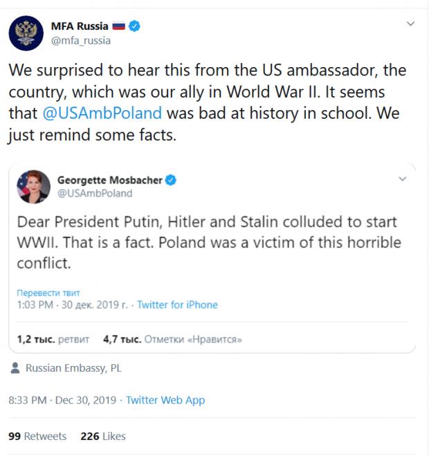 Russian PR Tries To Shame US Ambassador, Gets Rekt In Epic Clapback