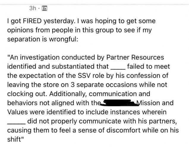 Guy Lies About His Termination And Gets Owned By Ex Coworker