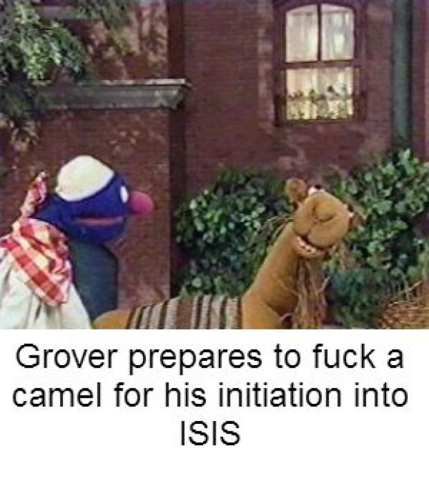 The darker side of sesame street