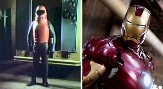 Superheroes Then & Now