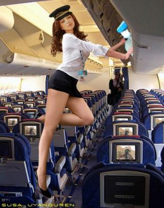 flight attendants