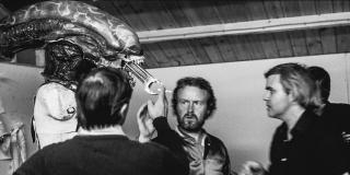 H.R. Giger, creating the props and costumes for ALIEN 1979