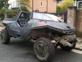 Guy turns junker in to a Warthog from Halo