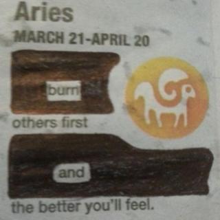 Horoscopes between the lines