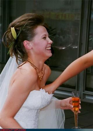 Humorous Wedding Photos