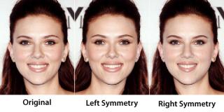 Celebrity Face Symmitry Flip!!