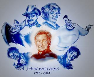 Artists Pay Tribute To Robin Williams With Wonderful Artworks