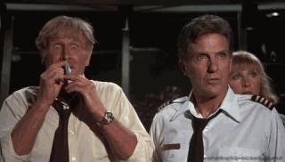 Funny GIFS Moments From 1980's Film Airplane!