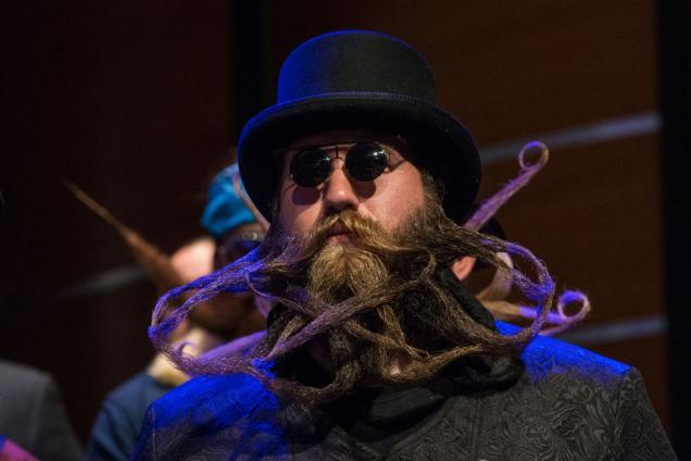 14 Images From The 2017 World Beard and Moustache Championships