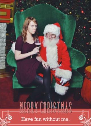 27 Painfully Awkward Christmas Cards From Single People