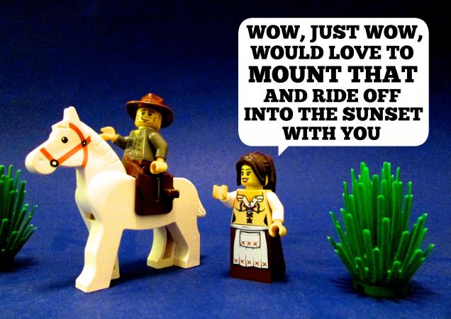 These Porn Comments Turned Into Legos...