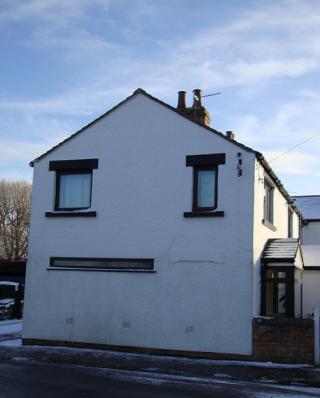 Houses with Facial Expressions