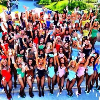 Playboy Magazine's 60th Anniversary bus ride tweeted pics