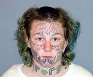 Worst Facial Tattoos of 2014. - Why do that to your face?