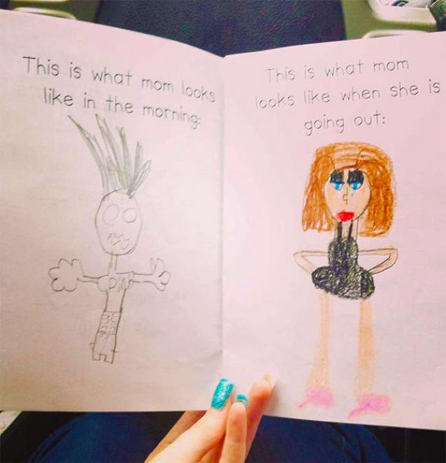 19 Children's Drawings That Revealed Too Much - Facepalm Gallery