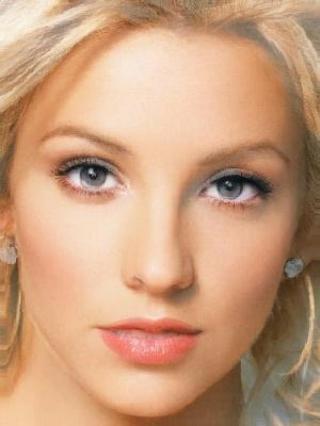Celebrity Faces Morphed Together