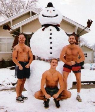 Strange Family Christmas Photos