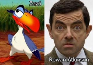 Celebrity voices of Disney characters