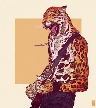 20 Awesome Illustrations of Humanized Animals