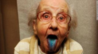 Old people have been taking selfies for decades