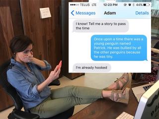 If you’re bored at work, here’s a story to kill time